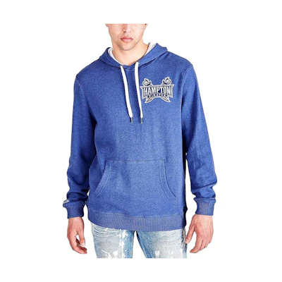 Mitchell Ness Mitchell & Ness SS23 Letter Print Loose Fit Hoodie Blue () FPHD5060-SMAYYPPPNAVY