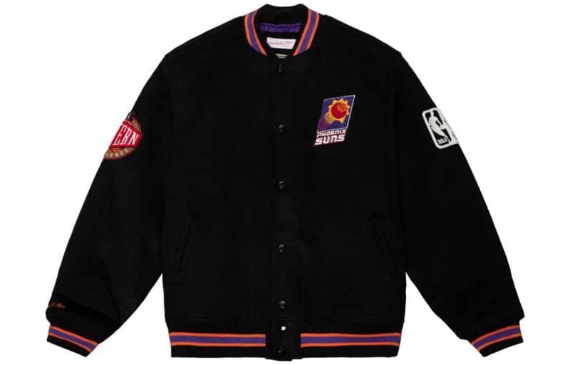 Mitchell Ness Mitchell & Ness SS23 Navy Embroidered Logo Hoodie FPHD4987-DCOYYPPPNAVY