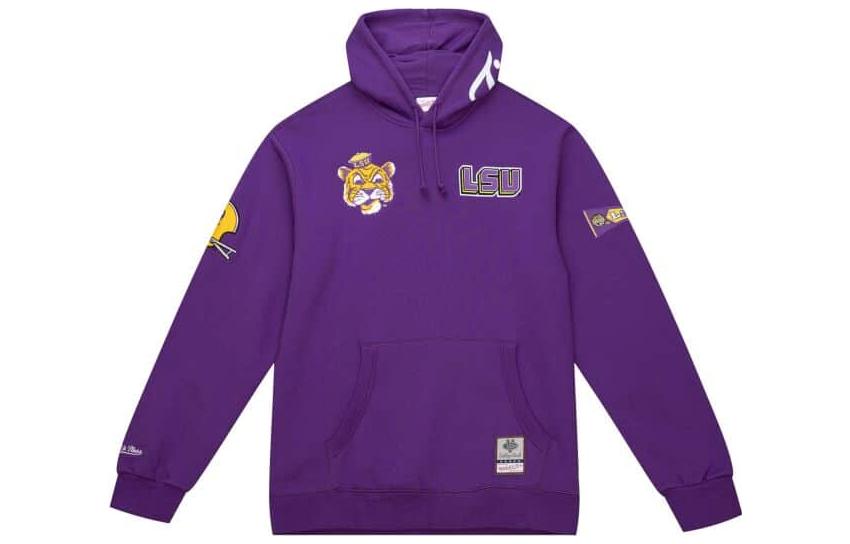 Mitchell Ness Mitchell & Ness SS23 Red Hoodie with Back Print - Long Sleeve Pullover FPHD4987-DRWYYPPPSCAR