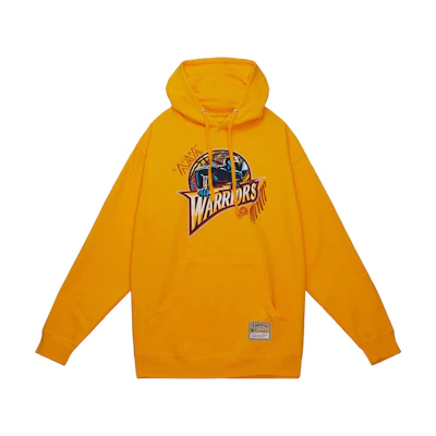 Mitchell Ness Mitchell & Ness SS23 Solid Logo Hoodie Black Long Sleeve FPHD1225-TSUYYPPPBLCK