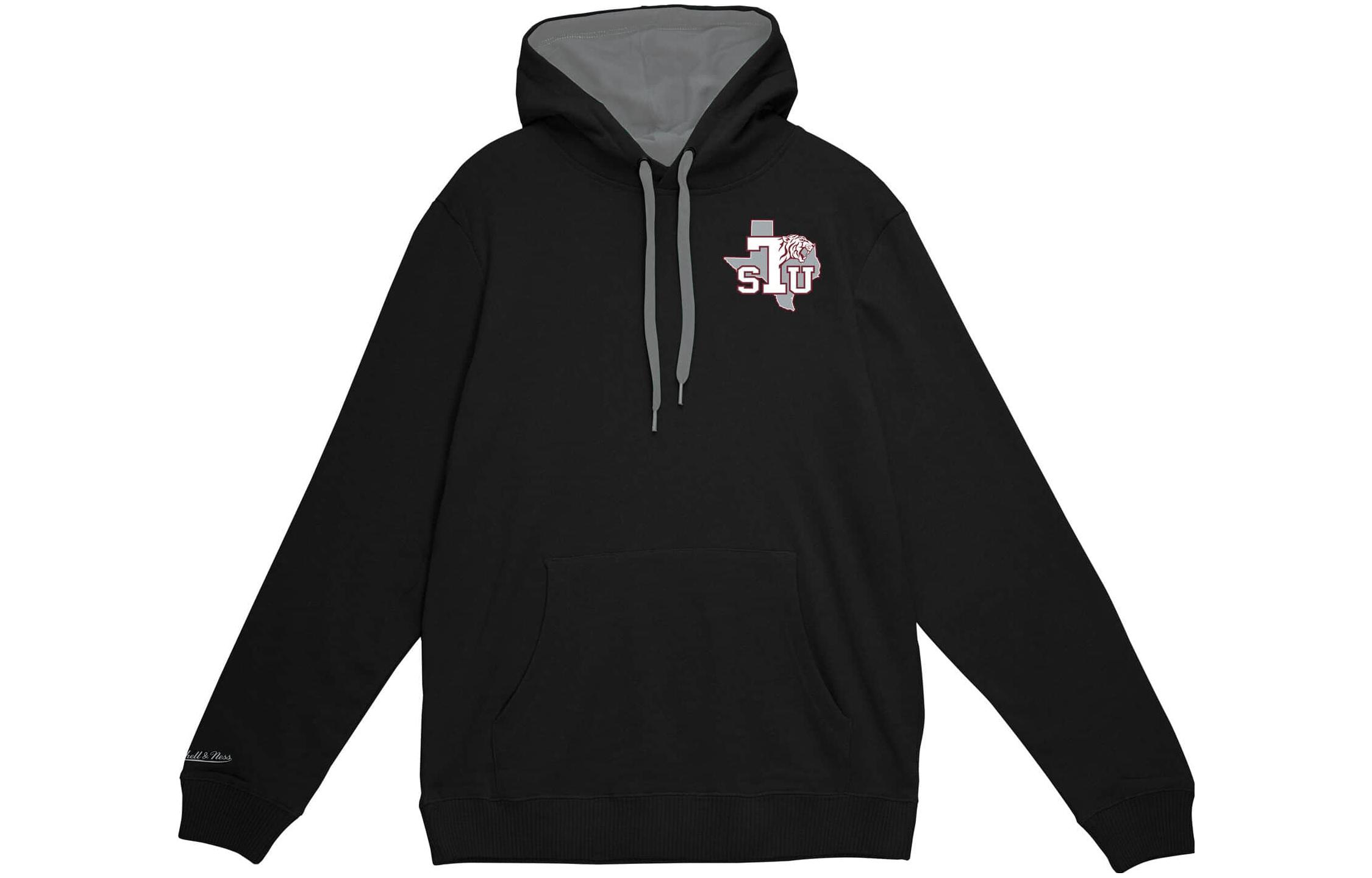 Mitchell Ness Mitchell & Ness SS23 Solid Print Oversized Long Sleeve Sweatshirt Black FPHD4771-MHEYYPPPBLCK