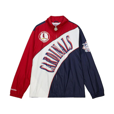 Mitchell Ness Mitchell & Ness SS23 University of Wisconsin Legacy Hoodie Red FPHD5513-UWMYYPPPSCAR