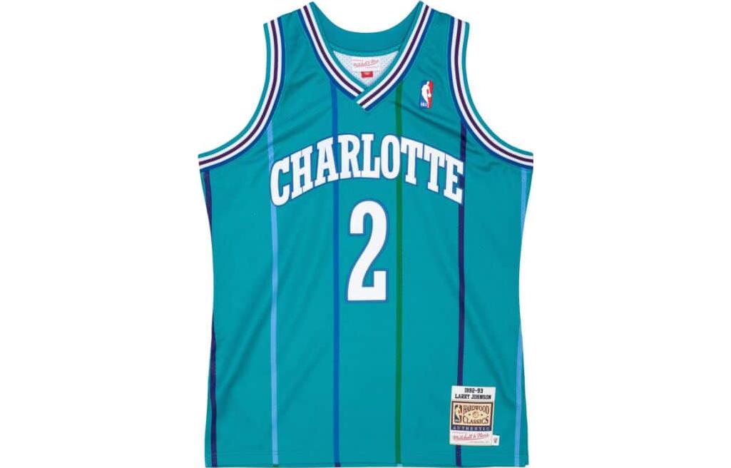 Order Mitchell Ness Mitchell & Ness Striped Letter Graphic Basketball Jersey Men Teal Green AJY4GS18070-CHOTEAL92LJO