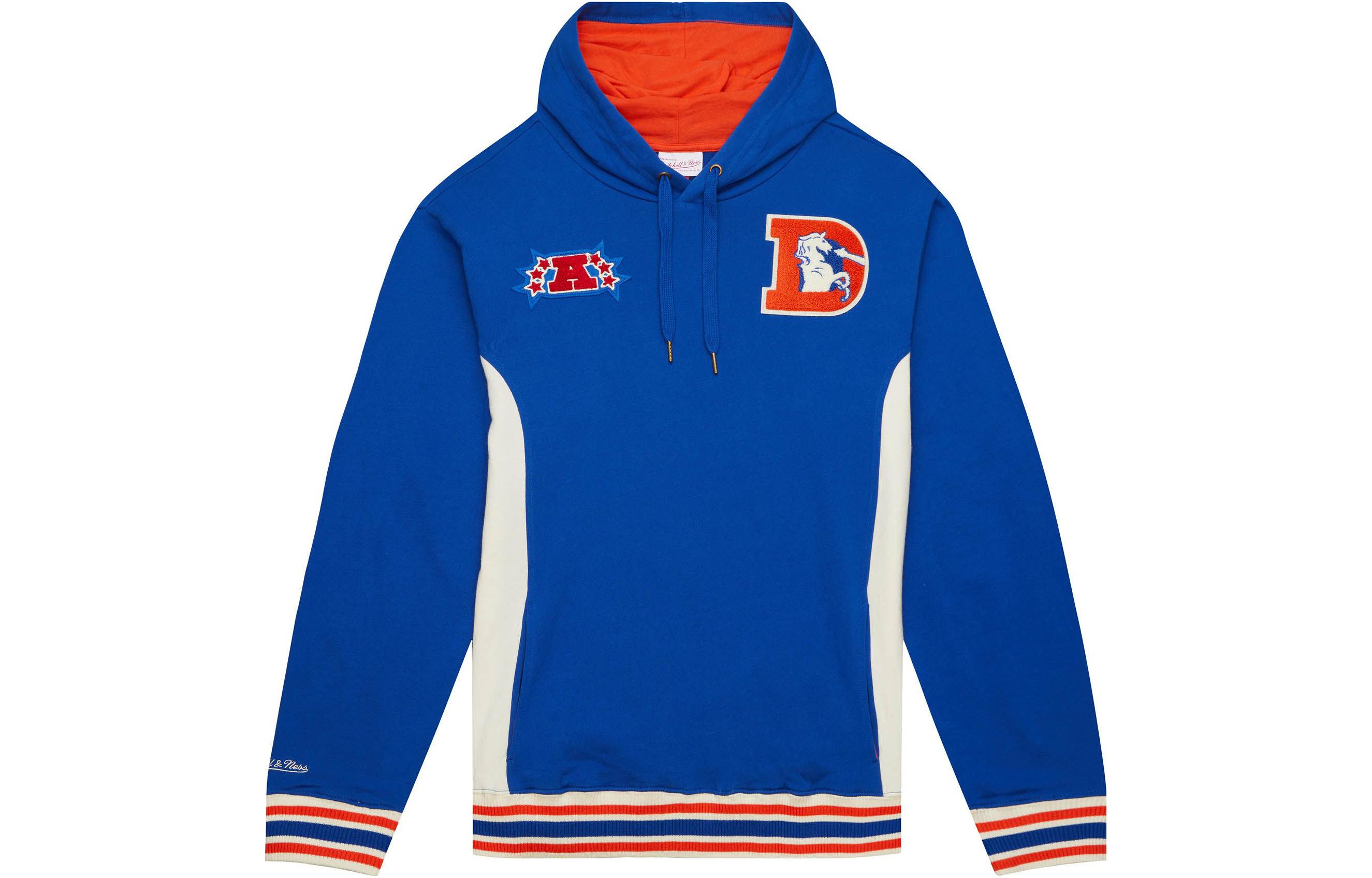 Mitchell Ness Mitchell & Ness Team Legacy French Terry Hoodie Buffalo Bills Blue Sweatshirt FPHD5513-BBIYYPPPROYA