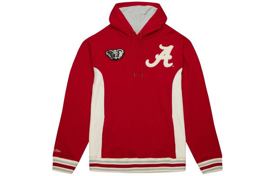 Mitchell Ness Mitchell & Ness Team Legacy French Terry Miami Heat Hoodie Red for Men FPHD5513-MHEYYPPPSCAR