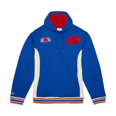 Mitchell Ness Mitchell & Ness Team Legacy French Terry Hoodie Dallas Mavericks Blue Hoodie Men FPHD5513-DMAYYPPPNAVY