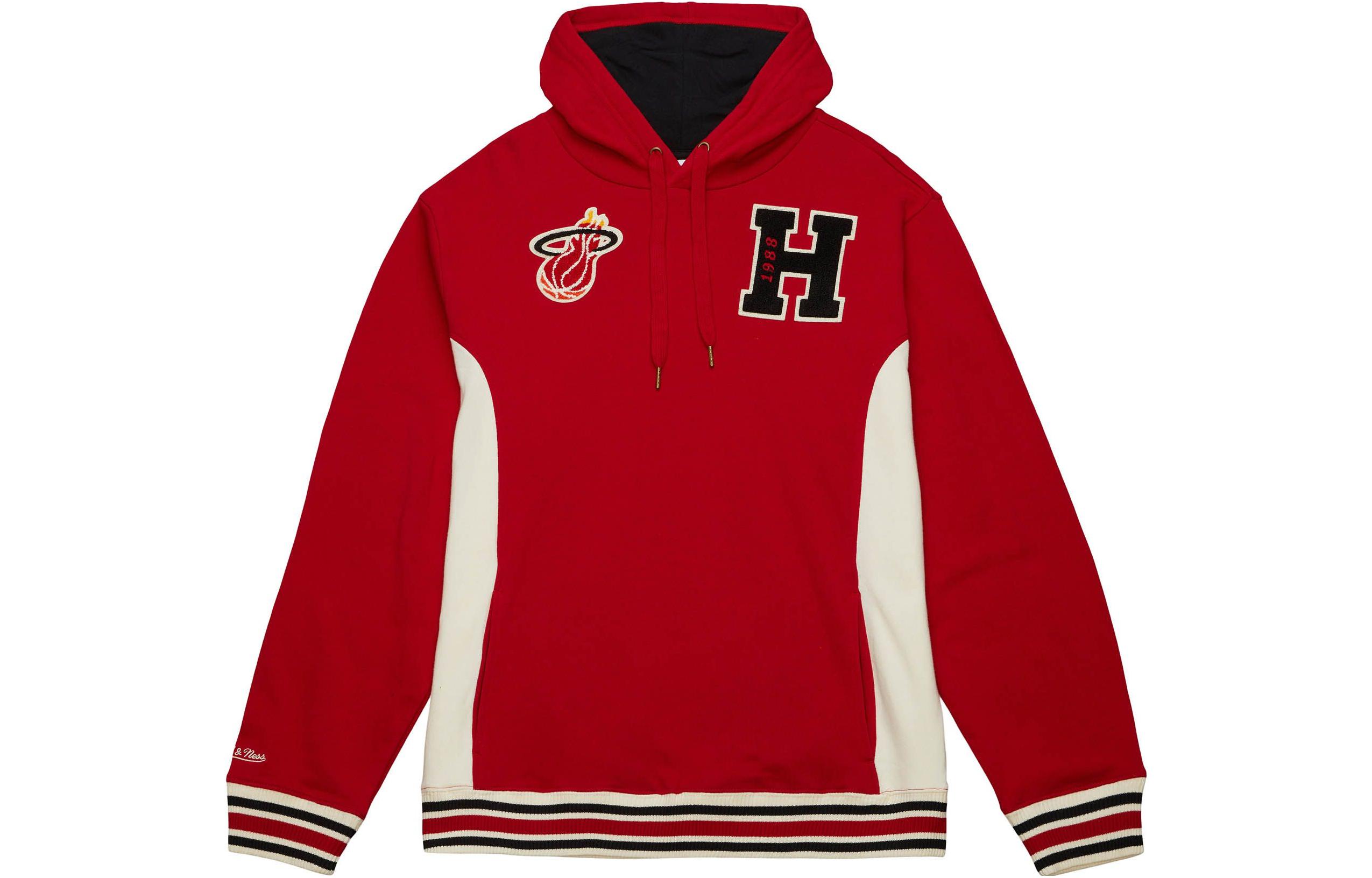 Mitchell Ness Mitchell & Ness Team Legacy Hoodie San Francisco 49ers Red Pullover Sweater FPHD5513-SF4YYPPPSCAR