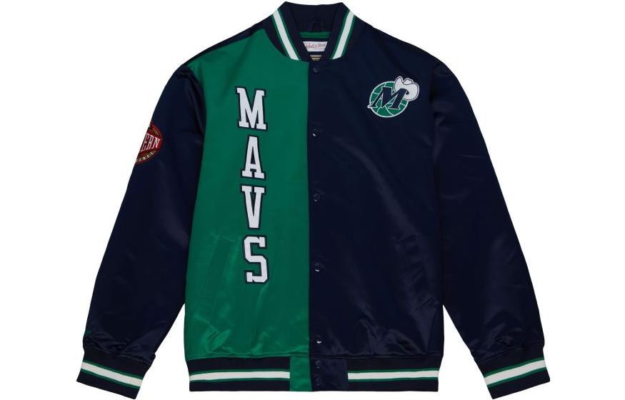 Mitchell Ness Mitchell & Ness Team OG 20 Lightweight Satin Jacket University of Georgia Black OJBF5523GEOYYPPPBLCK