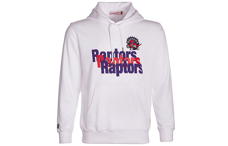 Mitchell Ness Mitchell & Ness Toronto Raptors Logo Crewneck Sweatshirt Beige Unisex MA13M002C-BEIGE