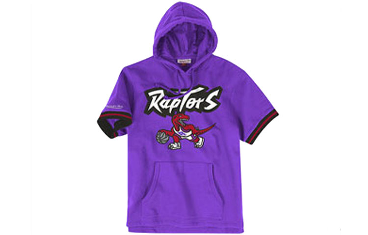 Mitchell Ness Mitchell & Ness Toronto Raptors Retro Basketball Hoodie Black (Winter Couples Wear) FPHDDF18026-TRABLCK