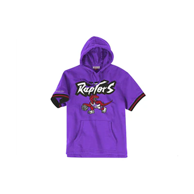 Mitchell Ness Mitchell & Ness Toronto Raptors Retro Basketball Hoodie Black (Winter Couples Wear) FPHDDF18026-TRABLCK