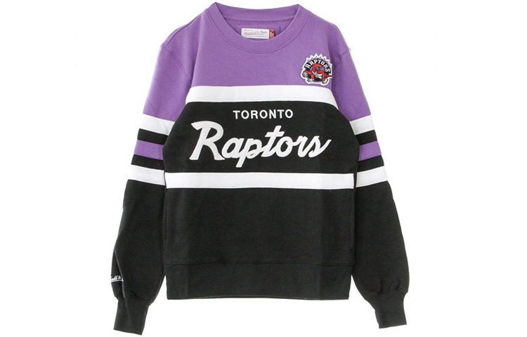 Mitchell Ness Mitchell & Ness Toronto Raptors Team OG 20 Satin Jacket Purple OJBF5523-TRAYYPPPBLCK
