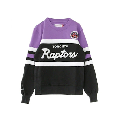 Mitchell Ness Mitchell & Ness Toronto Raptors Team OG 20 Satin Jacket Purple OJBF5523-TRAYYPPPBLCK