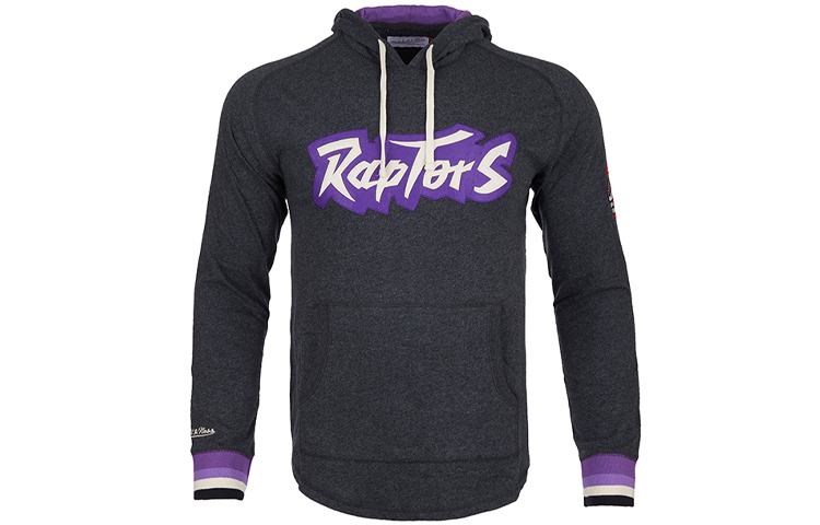 Mitchell Ness Mitchell & Ness Toronto Raptors Retro Pullover Hoodie Black () FPHDBW18063-TRABLCK