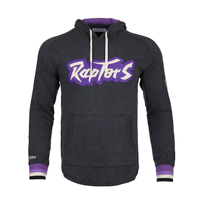 Mitchell Ness Mitchell & Ness Toronto Raptors Retro Pullover Hoodie Black () FPHDBW18063-TRABLCK