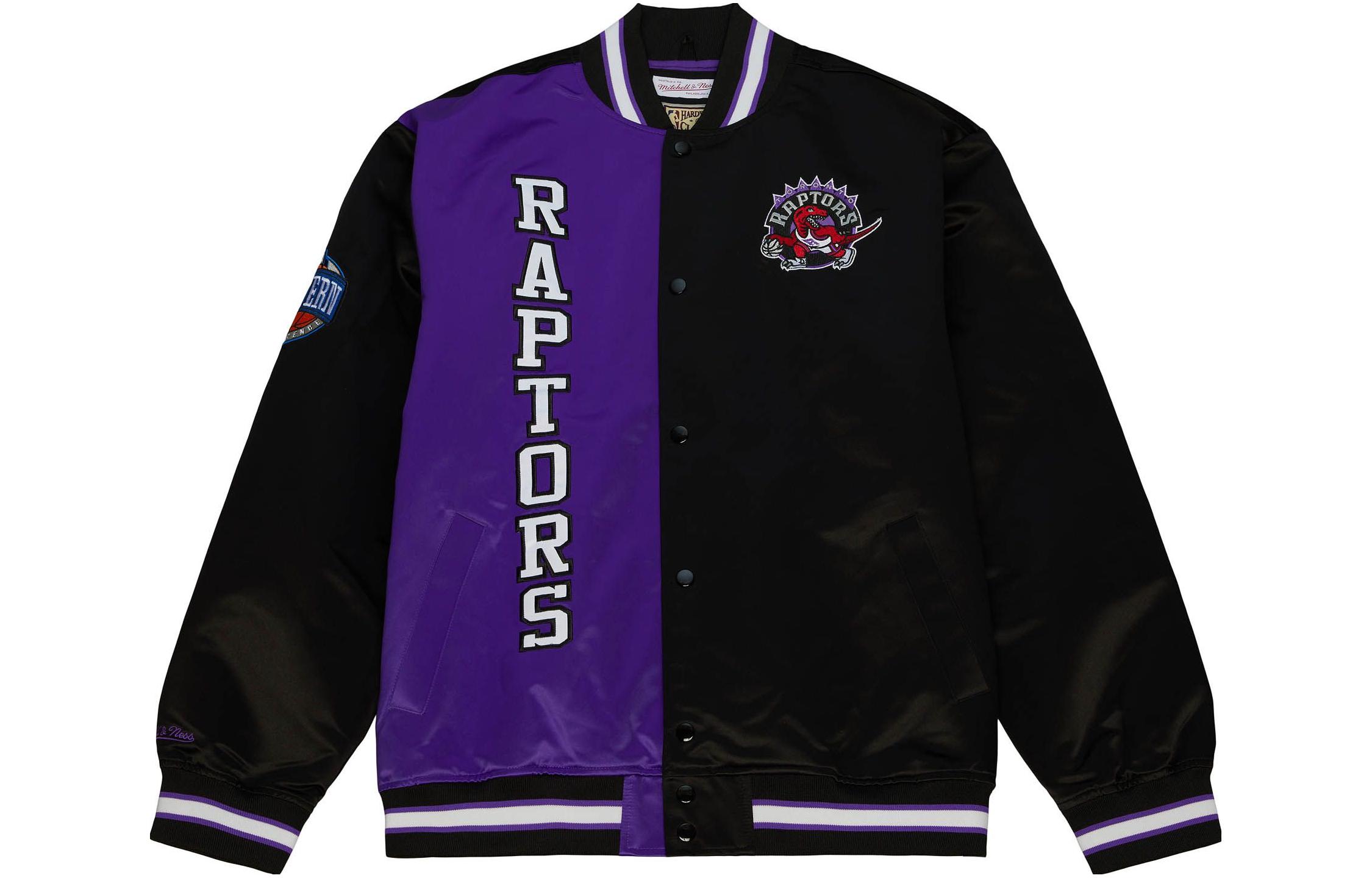 Mitchell Ness Mitchell & Ness Two-Tone Pullover Zip-Up Hoodie Jacket - Blue OJZP5520-UKTYYPPPBKRY