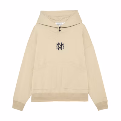 Mitchell Ness Mitchell & Ness Unisex Pullover Sweatshirt Grey with Solid Letter Print FPHDEY18092-MNNGYHT