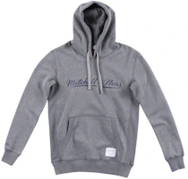 Mitchell Ness Mitchell & Ness Unisex Pullover Sweatshirt Grey with Solid Letter Print FPHDEY18092-MNNGYHT Mitchell Ness Mitchell & Ness Unisex Pullover Sweatshirt Grey with Solid Letter Print FPHDEY18092-MNNGYHT