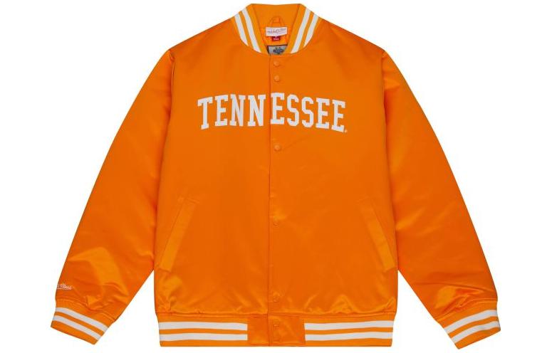 Mitchell Ness Mitchell & Ness Utah Jazz Heavyweight Satin Jacket Purple Loose Fit OJBF5516-UJAYYPPPPURP