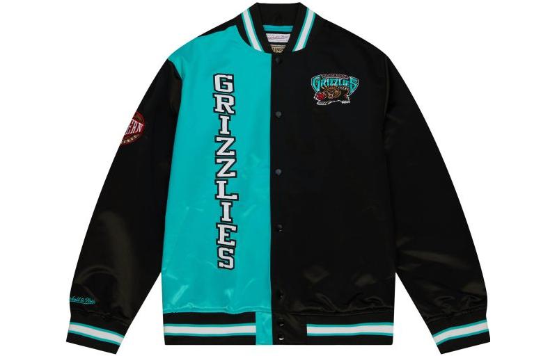 Mitchell Ness Mitchell & Ness Vintage Casual Sports Long Sleeve Jacket Black () STJKBLCK-CBUNG182101