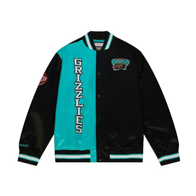 Mitchell Ness Mitchell & Ness Vintage Casual Sports Long Sleeve Jacket Black () STJKBLCK-CBUNG182101