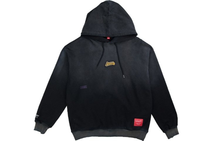 Mitchell Ness Mitchell & Ness Vintage Stripes Pullover Hoodie University of Tennessee Black GPOTMO22204-UTNBLCK