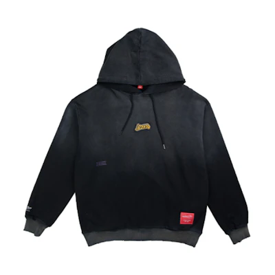 Mitchell Ness Mitchell & Ness Vintage Stripes Pullover Hoodie University of Tennessee Black GPOTMO22204-UTNBLCK