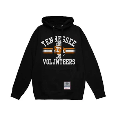 Mitchell Ness Mitchell & Ness Vintage Stripes Pullover University of Maryland Black Sweatshirt GPOTMO22204-UMABLCK