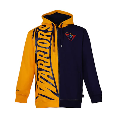 Mitchell Ness Mitchell & Ness Warriors Logo Embroidered Thick Hoodie Unisex Royal Blue FPHD5378-GSWYYPPPROYA