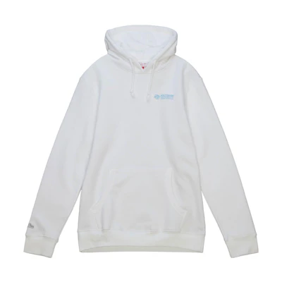 Mitchell Ness Mitchell & Ness White Pullover Hoodie with Solid Letter Print for Men FPHD5194-LALYYPPPOFWH