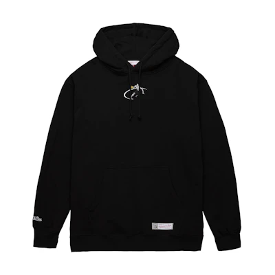 Mitchell Ness Mitchell & Ness BREATH SS24 Satin Embroidered Logo Jacket Unisex Black OJBF6906MNNBLCK