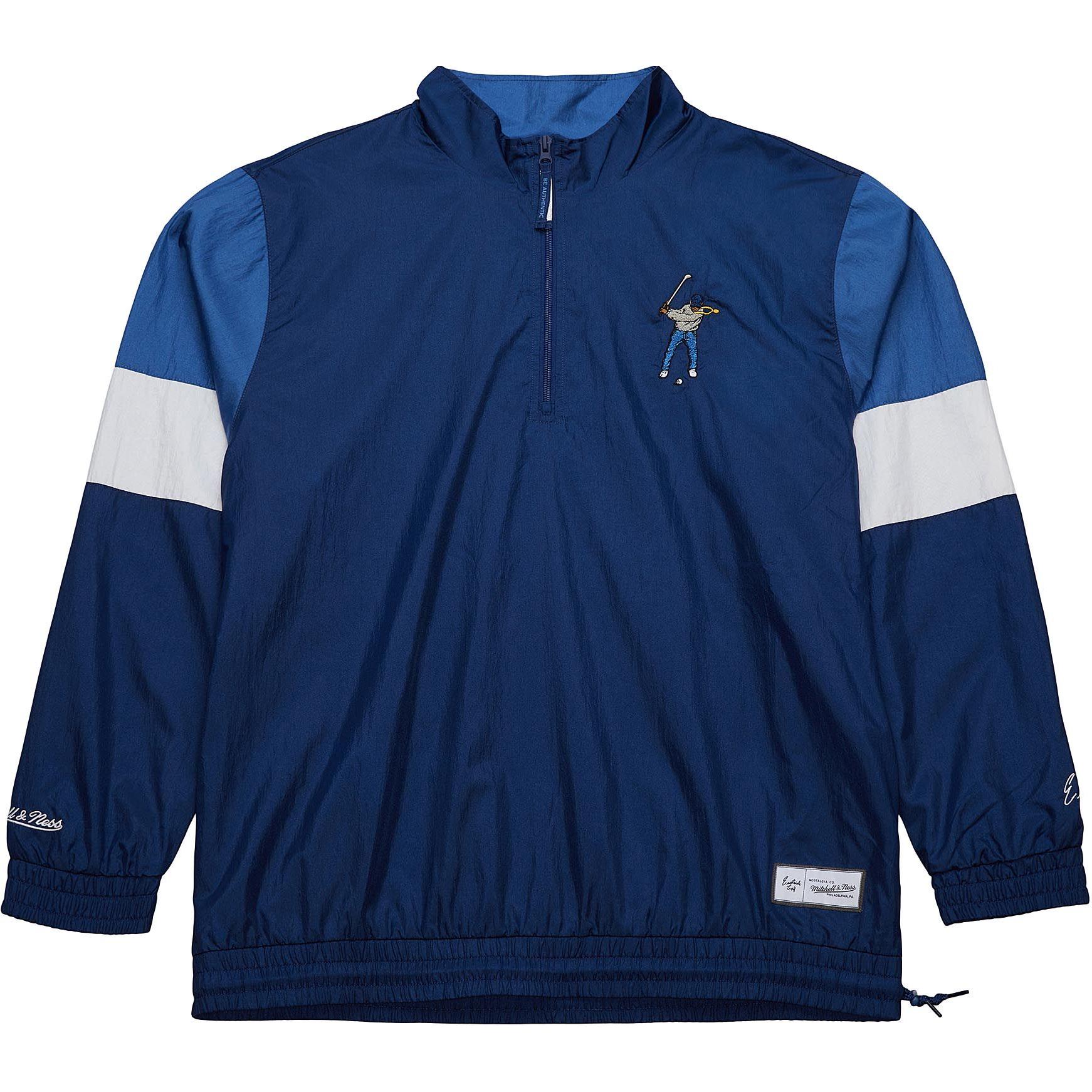 Mitchell Ness Mitchell & Ness Eastside Golf SS24 Nylon Pullover Jacket Blue Unisex Sportswear ZF9225-MNNNAVY