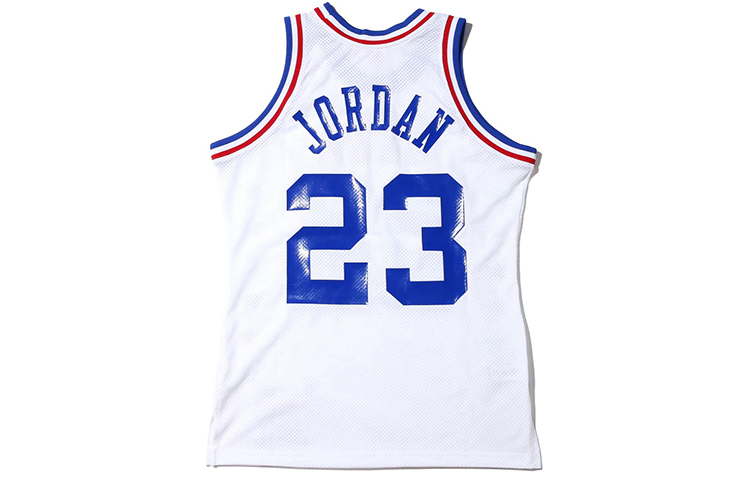 Mitchell Ness Mitchell & Ness Jordan NBA All-Star 1988 Michael Jordan #23 White Jersey BA67NR-ASE-W-FK6 圖 3