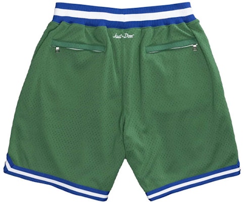 Mitchell Ness Mitchell & Ness x Just Don Dallas Mavericks Retro Logo Breathable Basketball Shorts Green SHORDL20007-DMAKYGN81 Lookbook Mitchell Ness Mitchell & Ness x Just Don Dallas Mavericks Retro Logo Breathable Basketball Shorts Green SHORDL20007-DMAKYGN81