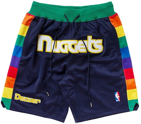 Mitchell Ness Mitchell & Ness x Just Don Denver Nuggets 1982-83 Logo Basketball Shorts Blue. SHORDL20008-DNUNAVY82 Buy Mitchell Ness Mitchell & Ness x Just Don Denver Nuggets 1982-83 Logo Basketball Shorts Blue. SHORDL20008-DNUNAVY82