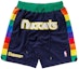 Buy Mitchell Ness Mitchell & Ness x Just Don Denver Nuggets 1982-83 Logo Basketball Shorts Blue. SHORDL20008-DNUNAVY82