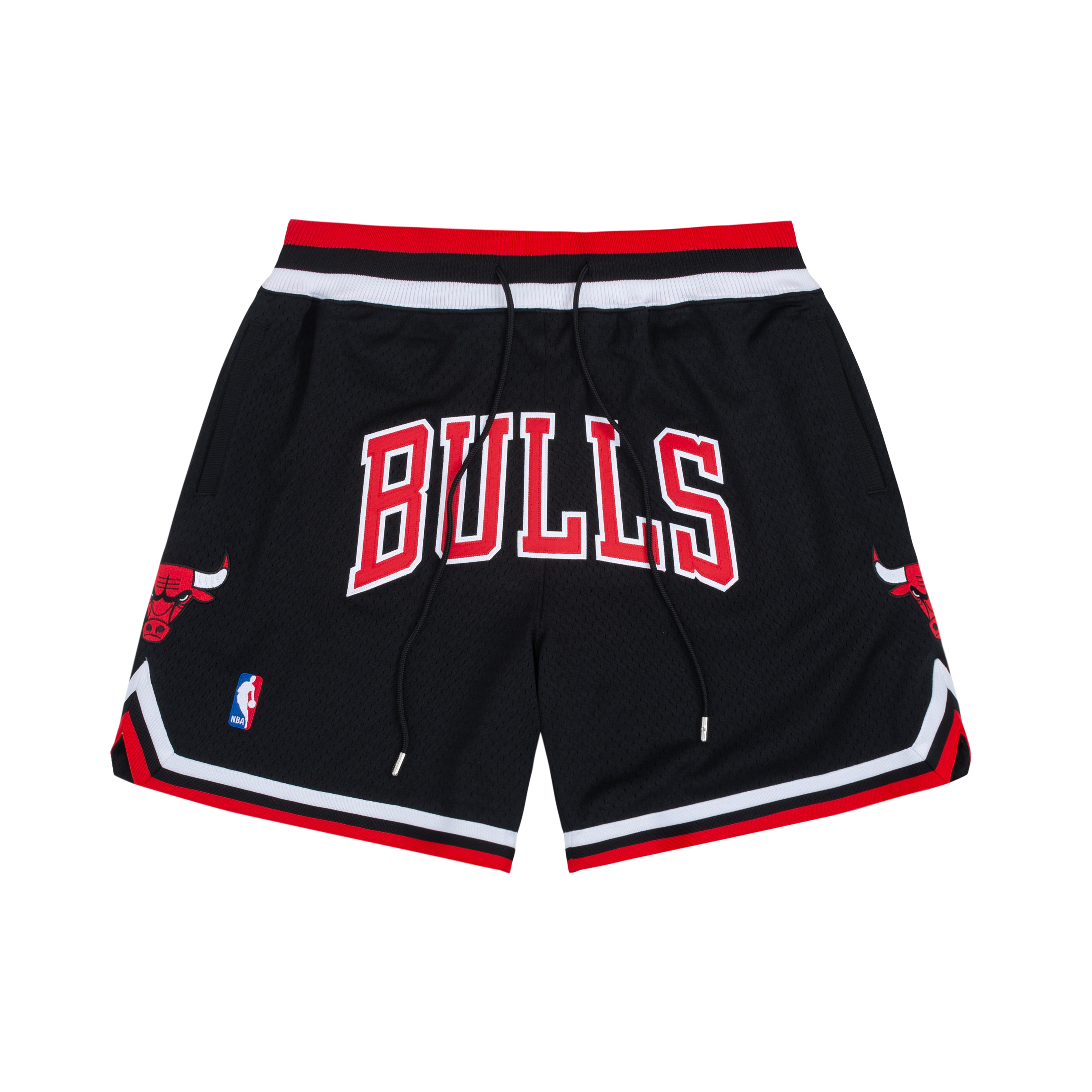 Mitchell Ness Mitchell & Ness x Just Don FW23 Chicago Bulls Black Basketball Shorts Unisex. PFSW6977-CBUYYPPPBKRD