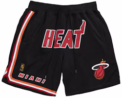Order Mitchell & Ness x Just Don Miami Heat 96-97 Logo Celana Pendek Hitam Unisex. SHORDL20006-MHEBLCK96