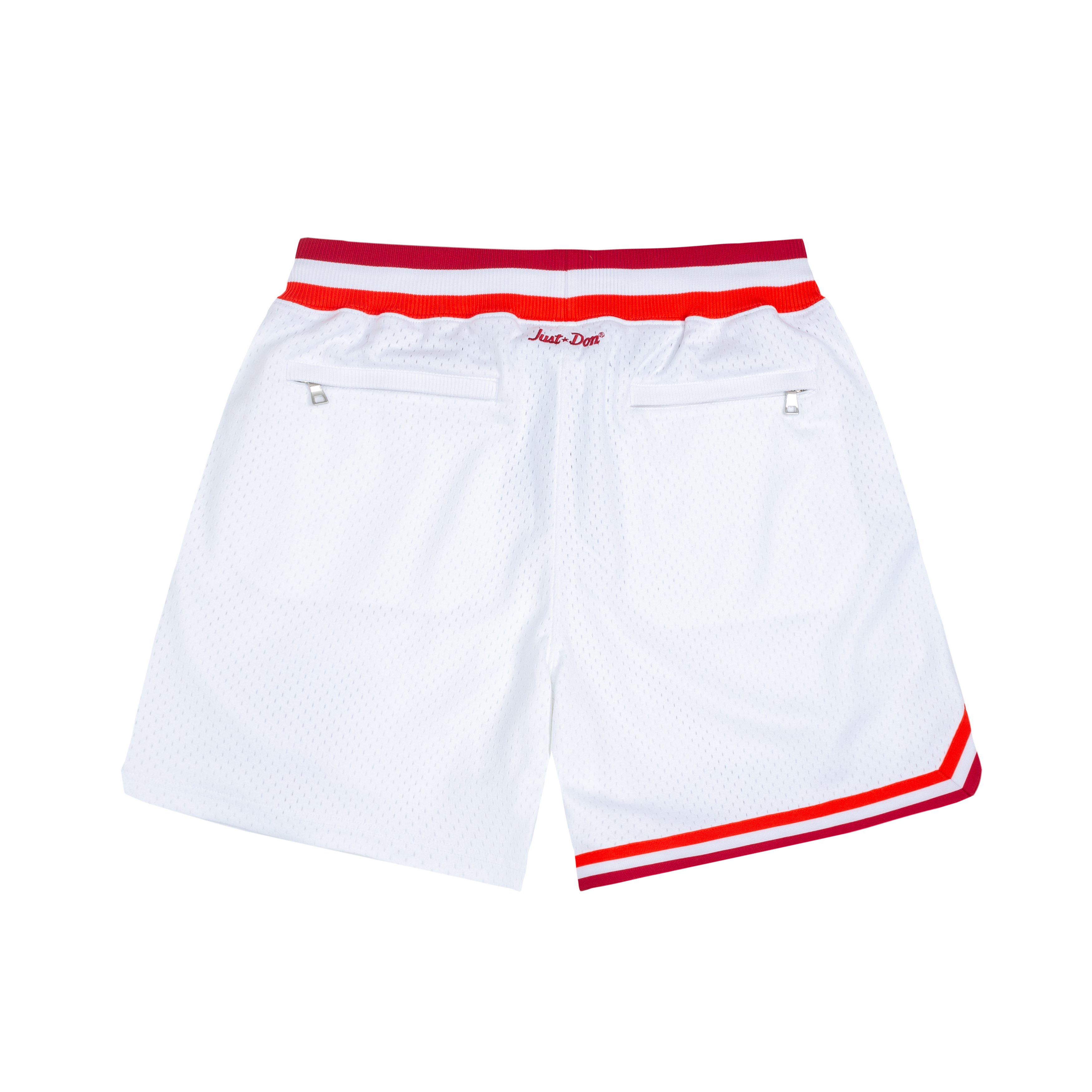 Lookbook ミッチェル＆ネス x ジャストドン マイアミヒート NBA レトロ バスケットボールショーツ ホワイト PFSW6977-MHEYYPPPWHOR