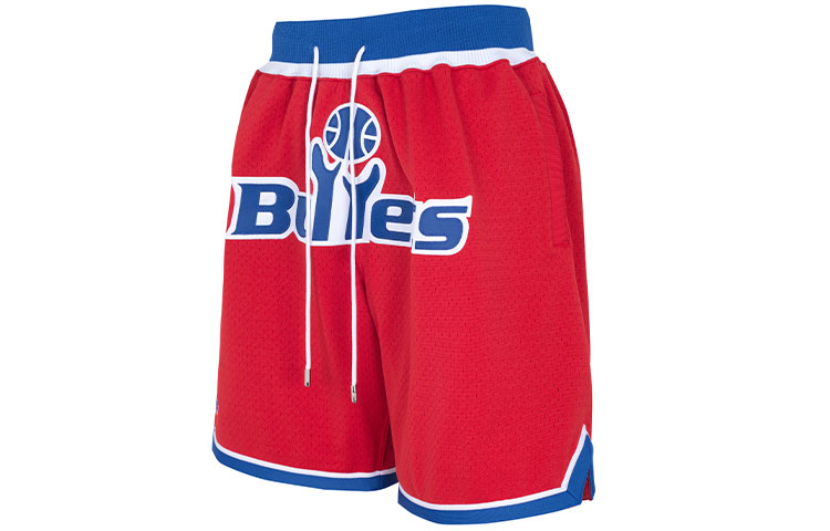 Mitchell Ness Mitchell & Ness Just Don NBA 1993-94 Bucks Retro Shorts Unisex Red. SHORMO22022-WBURDRY93 圖 2