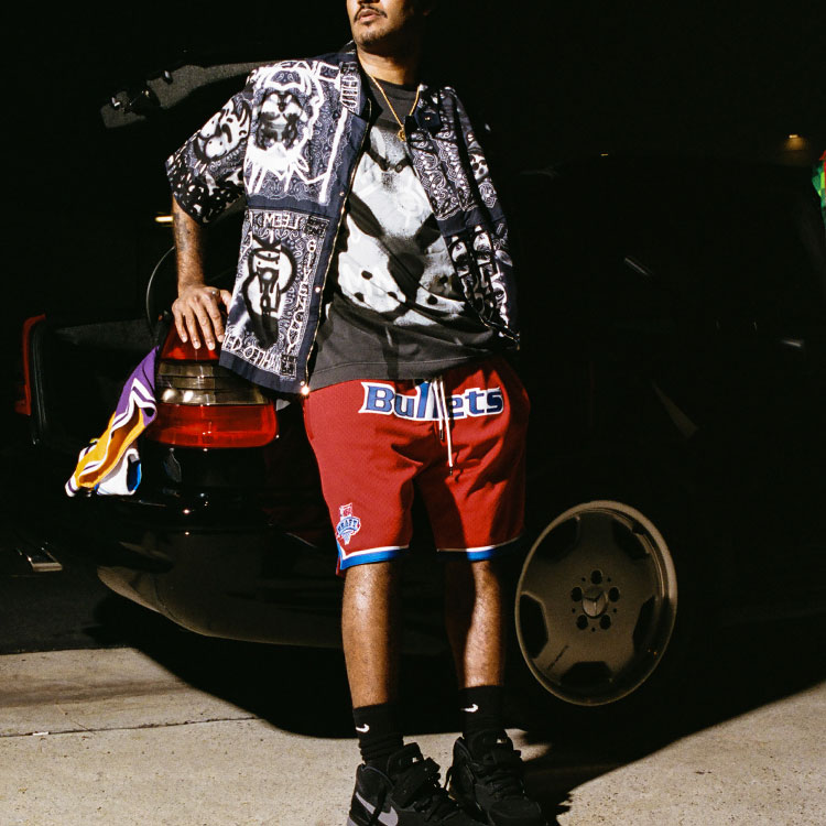 Mitchell Ness Mitchell & Ness Just Don NBA 1993-94 Bucks Retro Shorts Unisex Red. SHORMO22022-WBURDRY93 圖 4