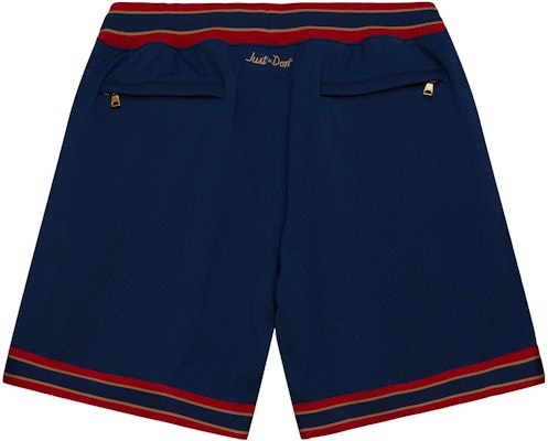 Mitchell Ness Mitchell & Ness x Just Don Nuggets 1993-94 Retro Logo Navy Basketball Shorts. SHORMO22021-DNUNAVY93 Lookbook Mitchell Ness Mitchell & Ness x Just Don Nuggets 1993-94 Retro Logo Navy Basketball Shorts. SHORMO22021-DNUNAVY93