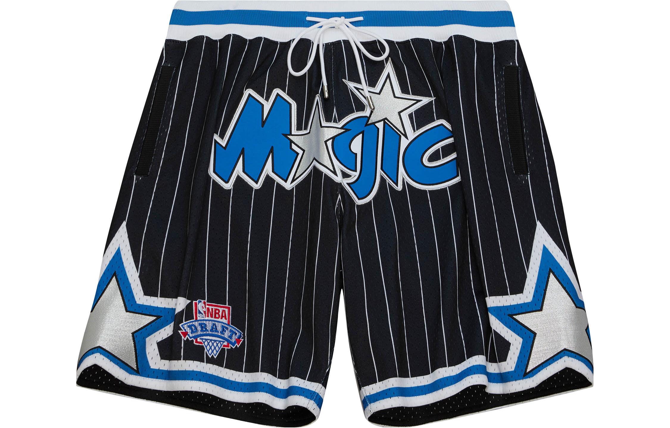 Mitchell Ness Mitchell & Ness x Just Don Orlando Magic 1993-94 Retro Logo Basketball Shorts Black. SHORMO22019-OMABKYW93