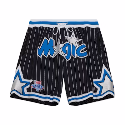 Mitchell Ness Mitchell & Ness Just Don Orlando Magic 1993-94 Retro Logo Basketball Shorts Black. SHORMO22019-OMABKYW93
