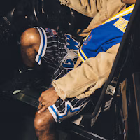 Purchase Mitchell & Ness x Just Don Celana Pendek Orlando Magic 1993-94 Retro Hitam. SHORMO22019-OMABKYW93