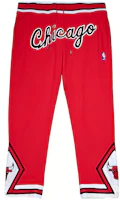 Mitchell Ness Mitchell & Ness x Just Don SS22 Chicago Bulls Retro Basketball Knit Pants Red. WUPTMO21290-CBURED1 Mitchell Ness Mitchell & Ness x Just Don SS22 Chicago Bulls Retro Basketball Knit Pants Red. WUPTMO21290-CBURED1