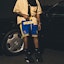 Purchase Mitchell Ness Mitchell & Ness x Just Don SS23 Warriors 1993-94 Retro Loose Logo Shorts Blue. SHORMO22020-GSWRYYW93