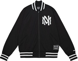 Mitchell Ness Mitchell & Ness x mastermind JAPAN Logo Print Zip Jacket Black Unisex OJZP5242-CLBYYPPPBLCK Mitchell Ness Mitchell & Ness x mastermind JAPAN Logo Print Zip Jacket Black Unisex OJZP5242-CLBYYPPPBLCK