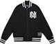 Buy Mitchell Ness Mitchell & Ness x mastermind JAPAN Logo Print Zip Jacket Black Unisex OJZP5242-CLBYYPPPBLCK