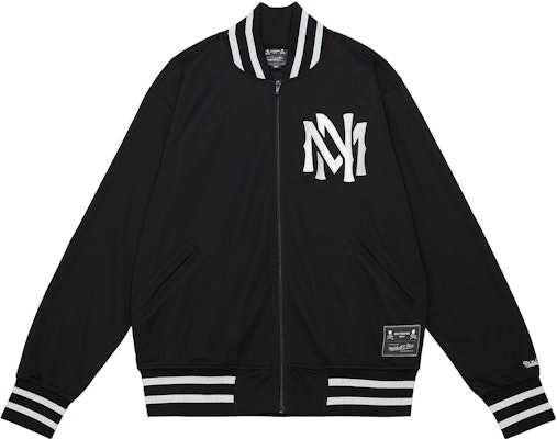 Mitchell Ness Mitchell & Ness x mastermind JAPAN Logo Print Zip Jacket Black Unisex OJZP5242-CLBYYPPPBLCK Order Mitchell Ness Mitchell & Ness x mastermind JAPAN Logo Print Zip Jacket Black Unisex OJZP5242-CLBYYPPPBLCK